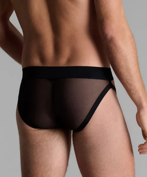 Pure Tentation Men’s Brief Black