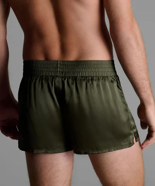 Rendez-Vous Silk Boxer Khaki