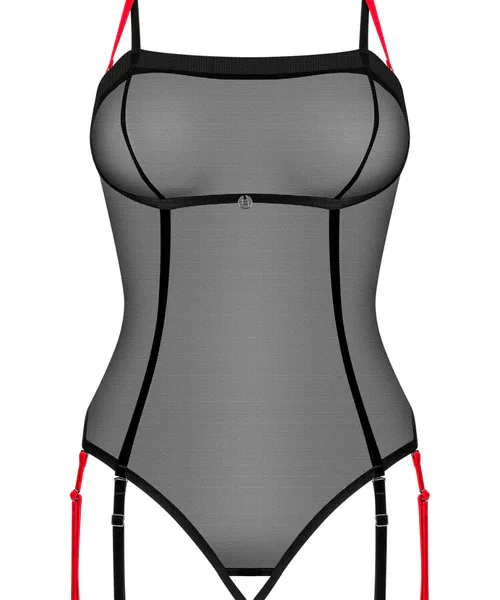 Glandez Crotchless Teddy, Size XS/S (UK 6-8)