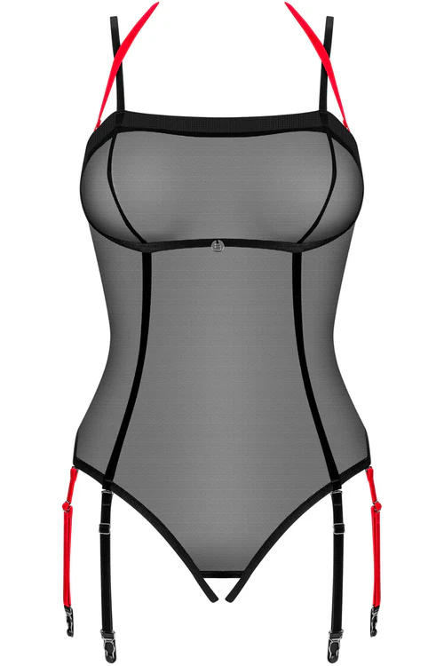 Glandez Crotchless Teddy, Size XS/S (UK 6-8) Glandez Crotchless Teddy, Size XS/S (UK 6-8)