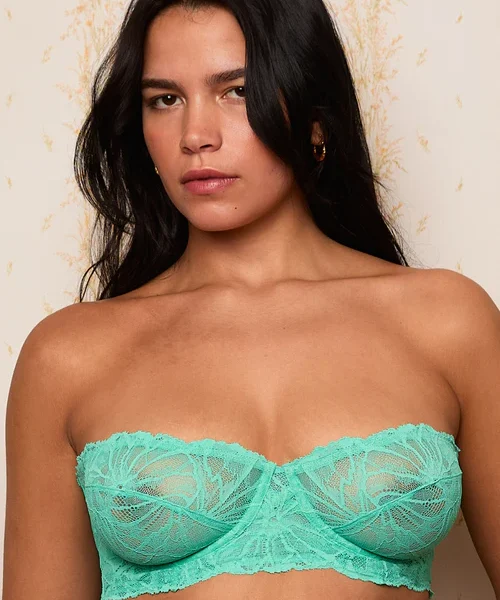 Eden Graphic Lace Strapless Bra