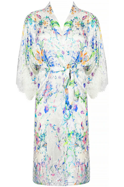 Baisers Legers Mid-Length Robe, Size S (UK 10) Baisers Legers Mid-Length Robe, Size S (UK 10)