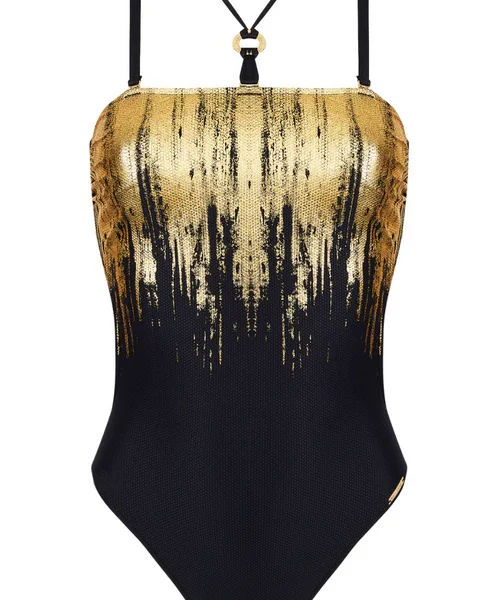 Feuille D’or Bandeau Swimsuit