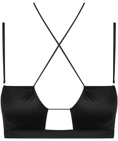 French Kiss Bralette Black