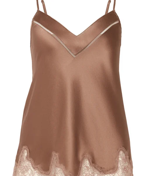 Nocturne Silk Camisole Macchiato